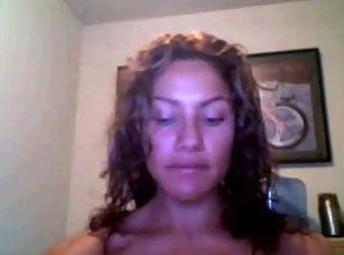 Muscle Goddess on Webcam NO SOUND